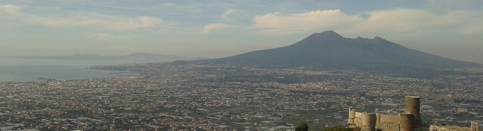 Panorama of Vesuvius and Naples-Best Western Hotel JFK